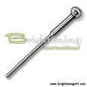 Urethra vibrator with grooves